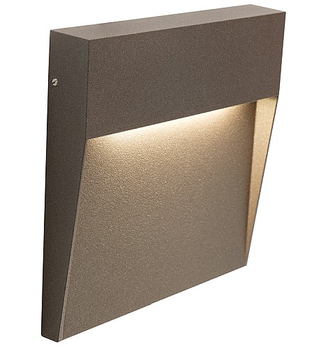 GEO SQUARE-SEGNAPASSO 6W LED 4000K CAFFE' - SOV 99155/27