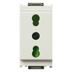 PRESA 2P+T 16A P17/11 BIANCO - VIW 16203.B