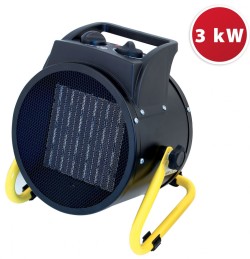 STUFA IN CERAMICA 3000W NERA - VELA STH3000W