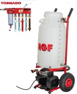 POMPA PER LAVAGGIO IMPIANTO KIT TSUNAMI 60/7 + TORNADO 7BAR - MGF 905156