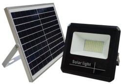 PROIETTORE LED 60W 4000K CON PANNELLO SOLARE - MEM 499047532