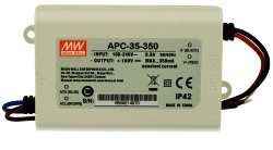 ALIMENTATORE LED AC/DC 35W 28/100VDC 350MA CORRENTE COSTANTE - 3SE MW/APC-35-350