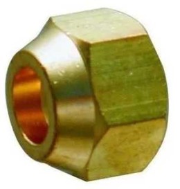 DADO 1/2 IN OTTONE PER CONDIZIONAMENTO - TEF DADO-12