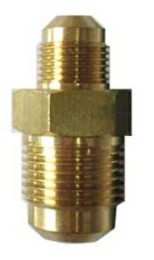 NIPLES RIDOTTO M-M 3/8X1/2 IN OTTONE PER CONDIZIONAMENTO - TEF NIPLESRID-3812