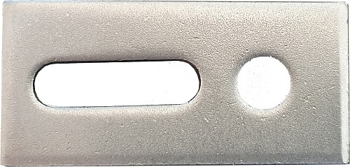 PIASTRA DI SUPPORTO IN ACCIAIO INOX AISI 304 - ORB OB620146