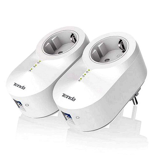 POWERLINE KIT 2 ADATTATORI DI RETE GIGABIT AV1000 TENDA - LIFE NT-PH6