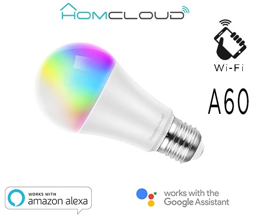 LAMPADA LED GOCCIA 9W WIFI 800LM RBG+BIANCO DIMMERABILE - LIFE EE-9WE2760R