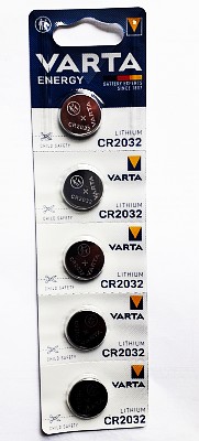 BATTERIA AL LITIO CR2032 BLISTER 5PZ ENERGY - VAT CR2032B5
