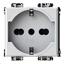 PRESA 2P+T 16 A PER BT MATIX BIANCA -P40- - 4BX 4B.AM.P40