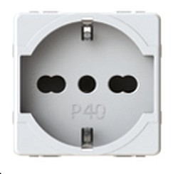 P40 PRESA 2P+T 16 A PER GEWISS SYSTEM - 4BX 4B.G20.P40