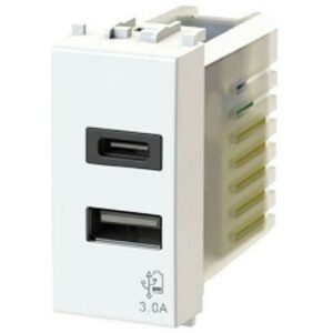 USB 3.0A PER BTICINO LIVINGLIGHT BIANCA - 4BX 4B.N.USB.30
