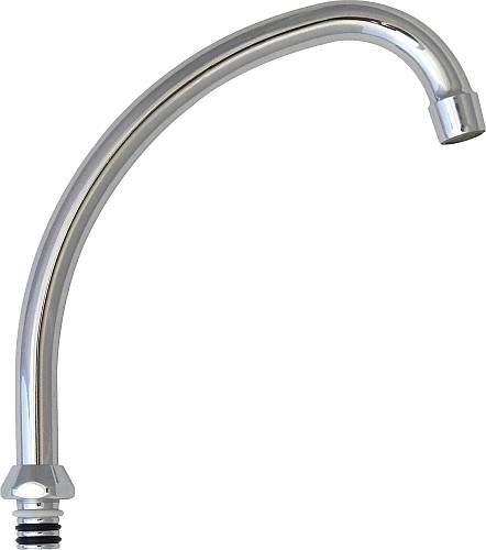 CANNA MIS. LAV. 18,5CM MONOFORO A JOTA ATTACCO 3/4"X18MM - TCOM CMLJ185