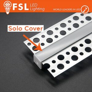 COVER DIFFUSORE OPALE PER PROFILO RASO 2MT - LIFE FLPAC-1RAS2M