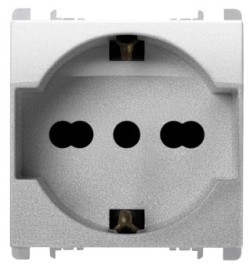 PRESA P40 2P+T 16A 250V ALLUMINIO - UTD 10310N/2AL