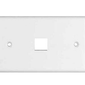 PLACCA PORTA 1 FRUTTO KEYSTON PER 503 BIANCA - MHC NW-FP503-1WH