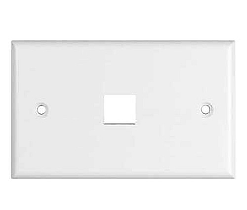 PLACCA PORTA 1 FRUTTO KEYSTON PER 503 BIANCA - MHC NW-FP503-1WH