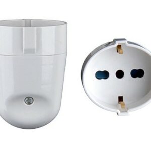 PRESA SCHUKO 10/16A BIANCA - OVE 33019