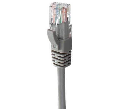 PATCH CORD UTP CAT6 1,8MT RAME PLUG RJ45, COLORE GRIGIO - MHC CV-LAN-023