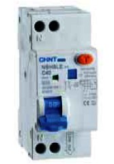 NBH8LE INTERR.M/T DIFF.LE 1P+N 10A 0,03 4,5KA 2MOD. - CHT 41506