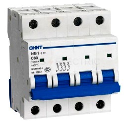 INTERRUTTORE M/T 4P 16A CURVA D 10KA - CHT 179924