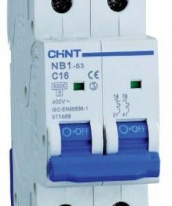 INTERRUTTORE M/T 2P 2M 20A CURVA C 10KA - CHT 179828