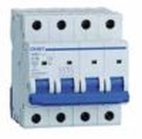 INTERRUTTORE M/T 4P 6A CURVA D 6KA - CHT 180425