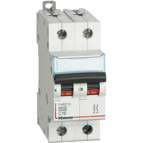 BTDIN100 - MAGNETOT 2P CURVA C 16A 10KA - BTI FH82C16