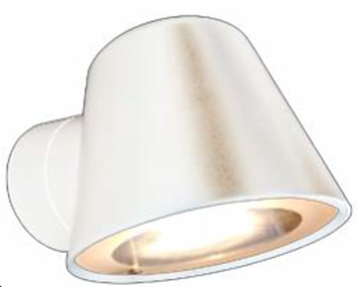 APPLIQUE E-SEA CUP IN PC/ABS 115X90X155 GU10 IP54 BIANCO - ISY 329