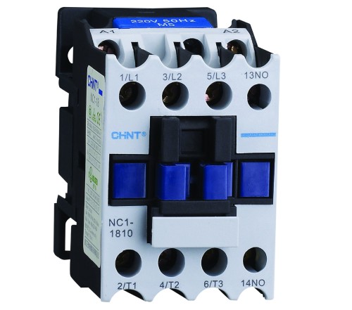 CONTATTORE 3P AC 18A 24V AC3 1NC NC1-18.01/24V - CHT 221455