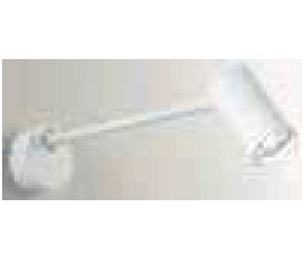 LAMPADA PARETE SOFFITTO ORIENTABILE ST/LUNGO D.55X410 BIANCO - ISY 786