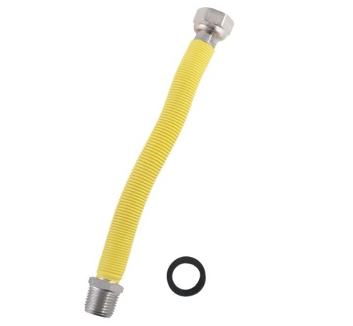 RACCORDO UNI11353 M-F 3/4"400MM CON GUAINA - MRL GASG20-200/400