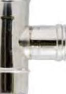 RACCORDO A T 90° ACC.INOX D.120 AISI 304 - BERT RT90A304120