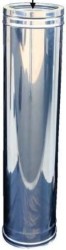 TUBO MONO D.140 ACC.INOX 50CM SP0,5 A.304 - BERT MLA304140H50