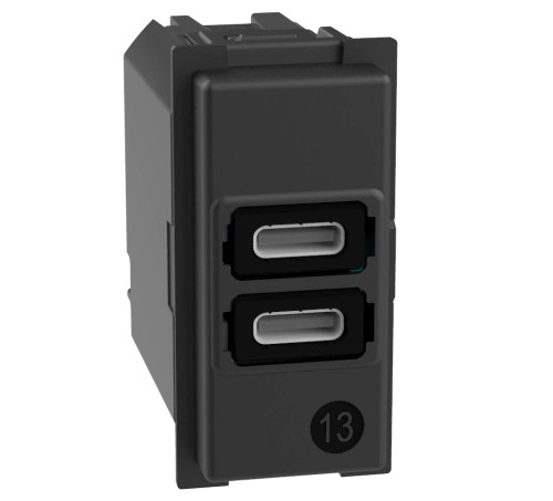 L.NOW - CARICATORE USB TIPO C+C 1M - BTI K4191CC