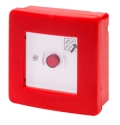 CENTRALINO EMERGENZA FRANGIBILE IP55 12X12X5 PULSANTE ROSSO - GEW GW42201