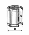MANICOTTO PP HTMM 2 BICCHIERI D.40 - VAL VS0528001