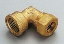 1305 RAC CURVO F A COMPRES/TENUTA ORING TUBO CU D.16 X 1/2" - TIE 1300045