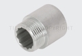 1530C PROLUNGA FILETTATA CROMATA M-F BARRA 4CM 1/2"X1/2" - TIE 1500113