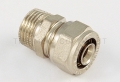 1600 RAC DRITTO M NI A STRINGERE TUBO AL-PEX D.26 SP.3,0 1" - TIE 1600015