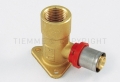 1656 RAC FLANGIA H53 A PRESS TUBO AL-PEX D.16X1/2" - TIE 1650004