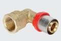 1655 RAC CURVO F A PRESS TUBO AL-PEX D.20X3/4" - TIE 1650035
