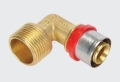 1654 RAC CURVO M A PRESS TUBO AL-PEX D.26X3/4" - TIE 1650046