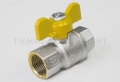 2220G VALVOLA SFERA NI URAGANO GAS F-F 1" ISO7 LEVA FARF PIO - TIE 2210009