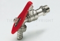 2584 RUBINETTO SFERA NI EOLO PORTAGOMMA 1/2" LEVA LUCCHET RO - TIE 2500009