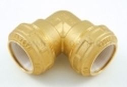 3463 RAC TOF CURVO DOPPIO A COMPR TEFLON PE/PEHD/PEX D.25X25 - TIE 3430017