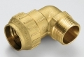 3464CR RAC CURVO M A COMPRES TUBO PE/PEHD/PEX D.32X1" - TIE 3400018