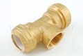 3469 RACCORDO TOF/F TEE TEFLON X PE D.25 X 3/4" X D.25 - TIE 3430041