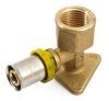 ATTACCO A MURO C/FLANGIA 3FORI D. 16X1/2X2 - PLAS GEF5G0023H041620T