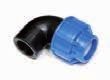 GOMITO FEMMINA BLU 40X1 POLIET. - PLAS 16935-6-D