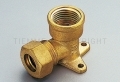 1306 RAC CURVO F A COMP/TEN.ORING C/FLANG TUBO CU D.14 X1/2" - TIE 1300027